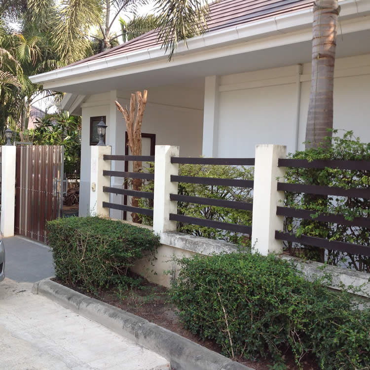 Hua Hin Pool Villa for Rent in Khao Tao, Hua Hin outside view from road